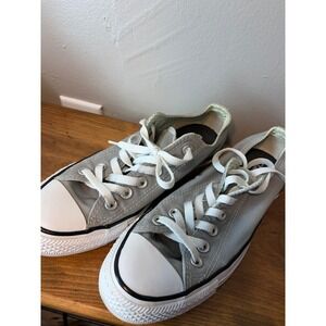 Converse Chuck Taylor All Star Gray Polka Dot Lining Low Top Sneakers 556600F 7